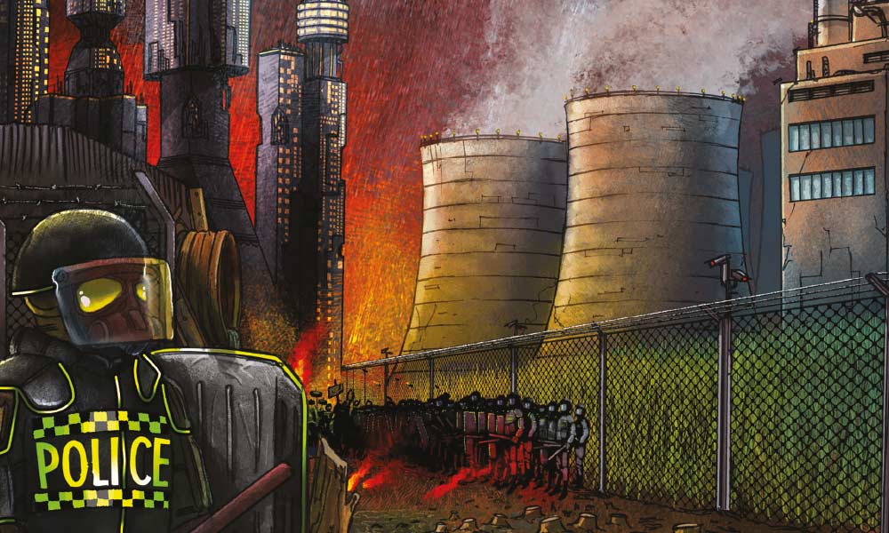 Page from bioenergy graphic novel