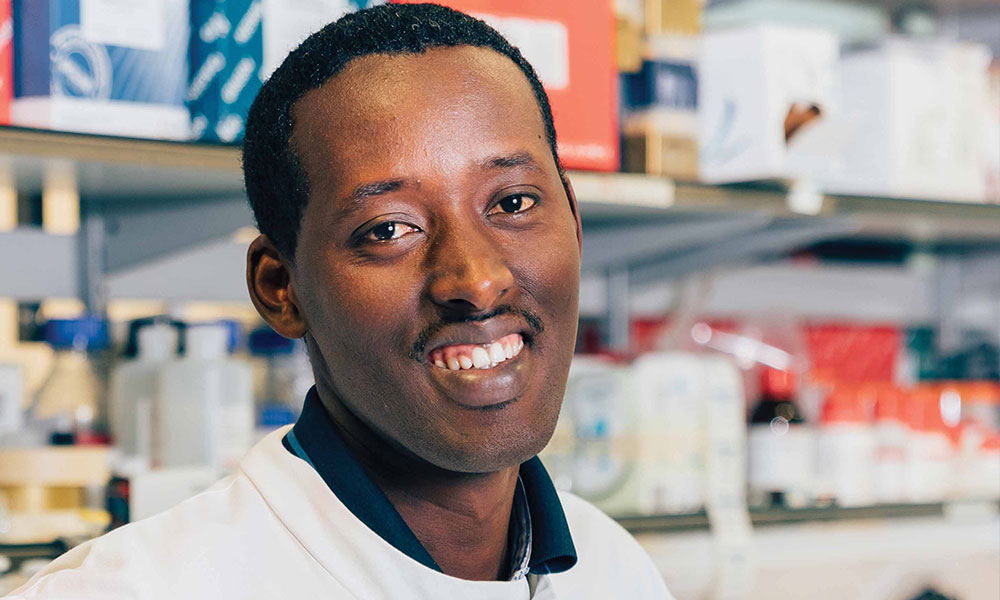 Olivier Ndahiriwe, studying his master’s in Clinical Immunology at The University of Manchester
